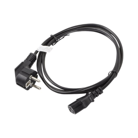 Lanberg | CEE 7/7 to IEC 320 C13 Power Cord | CA-C13C-10CC-0018-BK