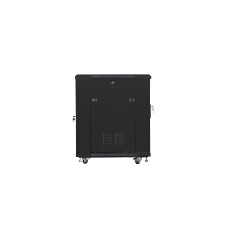 Lanberg | Rack cabinet 19" free-standing 15U/600x800 (flat pack) with mesh door | FF01-6815-23B | Black