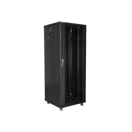 Lanberg | Rack cabinet 19" free-standing 32U/600x600 (flat pack) | FF01-6632-12B | Black