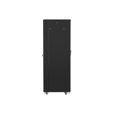 Lanberg | Rack cabinet 19" free-standing 42U/600x800 (flat pack) with mesh door | FF01-6842-23B | Black