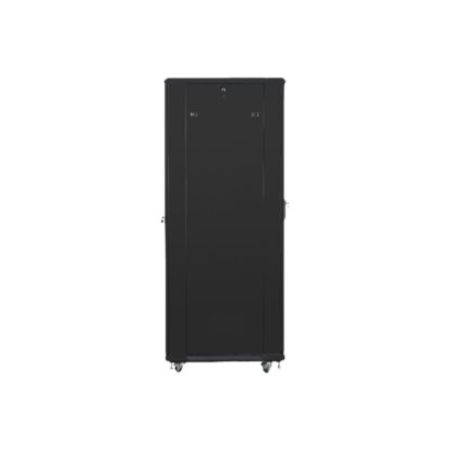 Lanberg | Rack cabinet 19" free-standing 42U/800x800 (flat pack) with mesh door | FF01-8842-23B | Black
