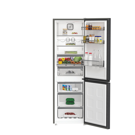 Whirlpool Refrigerator | WHK 26362 XBR4E | Energy efficiency class E | Free standing | Combi | Height 186.5 cm | No Frost system