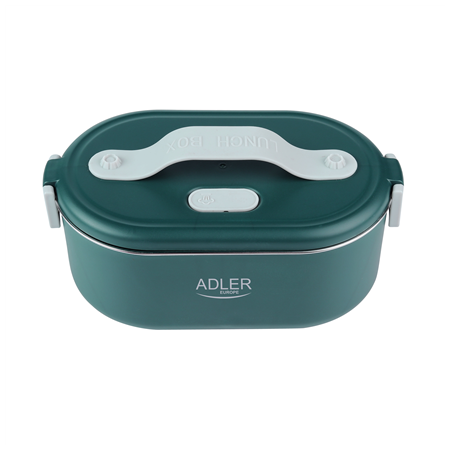 Adler | Electric lunch box with thermal bag | AD 4522 | 0.8 L | Plastic/Stainless steel | Green | Lid included