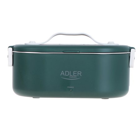 Adler | Electric lunch box with thermal bag | AD 4522 | 0.8 L | Plastic/Stainless steel | Green | Lid included