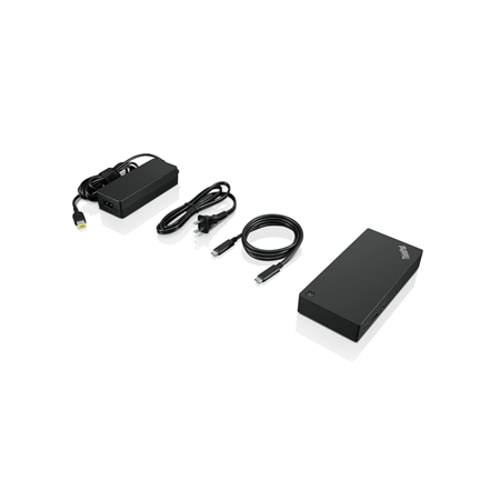 Lenovo | ThinkPad Universal USB-C Dock - EU | Docking station | Ethernet LAN (RJ-45) ports 1 | VGA (D-Sub) ports quantity 1 | Di