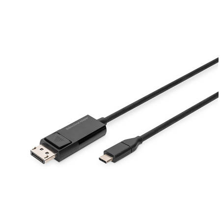 Digitus | Bi-Directional Adapter Cable 2 m | AK-300334-020-S | USB Type C to DisplayPort