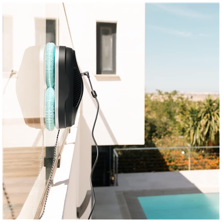 Cecotec Window Cleaning Robot | Conga Windroid 890 SprayWater Smart Connected T | Corded | Black