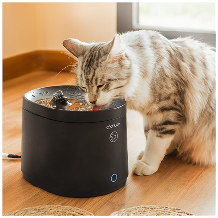 Cecotec Smart Pet Fountain | Pumba 2500 Refresh | Capacity 2.5 L | Black