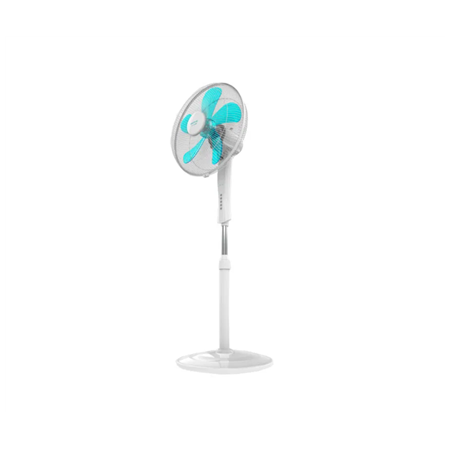 Cecotec EnergySilence 530 Power Connected | Stand Fan | White | Diameter 40 cm | Number of speeds 3 | Oscillation | 50 W | Remot