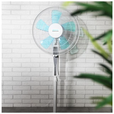 Cecotec EnergySilence 530 Power Connected | Stand Fan | White | Diameter 40 cm | Number of speeds 3 | Oscillation | 50 W | Remot