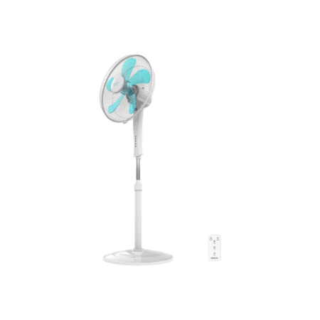 Cecotec EnergySilence 530 Power Connected | Stand Fan | White | Diameter 40 cm | Number of speeds 3 | Oscillation | 50 W | Remot