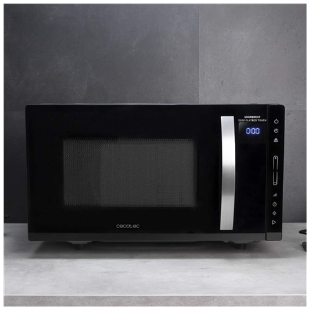 Cecotec Microwave Oven | GrandHeat 2300 Flatbed Touch Black | Free standing | 23 L | 800 W | Black