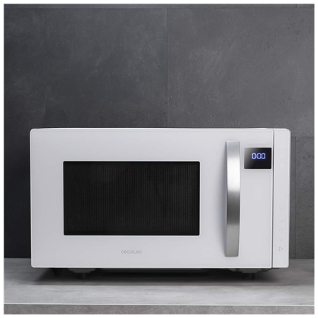 Cecotec Microwave Oven | GrandHeat 2300 Flatbed Touch White | Free standing | 23 L | 800 W | White