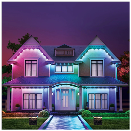 Nanoleaf Smart Multicolor Permanent Outdoor Lights Smarter Kit, 15m | 16+ Million Colours