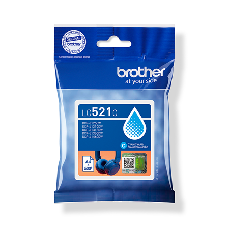 Brother LC521C | Ink Cartridges | Cyan