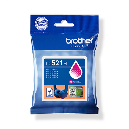 Brother LC521M | Ink Cartridges | Magenta