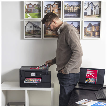 Brother Multifunctional printer | MFC-J4550DW | Inkjet | Colour | All-in-one | A4 | Wi-Fi | Black