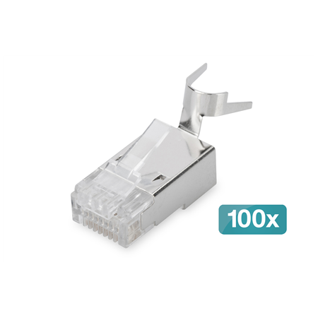 Digitus Modular Plug for Round Cable, CAT 6A, 100 pcs | AK-219604