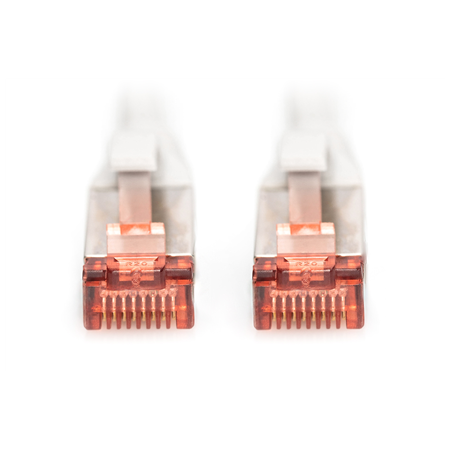 Digitus CAT 6 S/FTP | Patch cord | Length 1 m | Grey