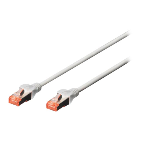 Digitus CAT 6 S/FTP | Patch cord | Length 1 m | Grey