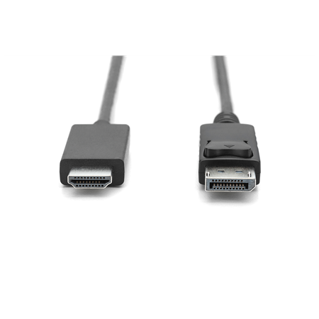 Digitus Adapter Cable, DP - HDMI type A | DisplayPort to HDMI | 2 m