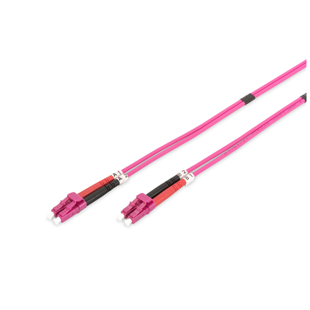 Digitus Fiber Optic Multimode | DK-2533-02-4 | Patch cord | Length 2 m | Erika violet