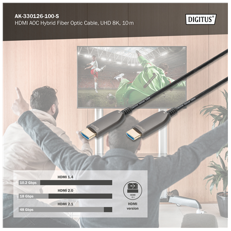 Digitus Connection Cable | HDMI to HDMI | 10 m