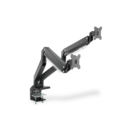 Digitus Desk Mount | DA-90427 | Adjustable Height, Rotate, Tilt, Swivel | 15-35 " | Maximum weight (capacity) 2x15 kg | Black