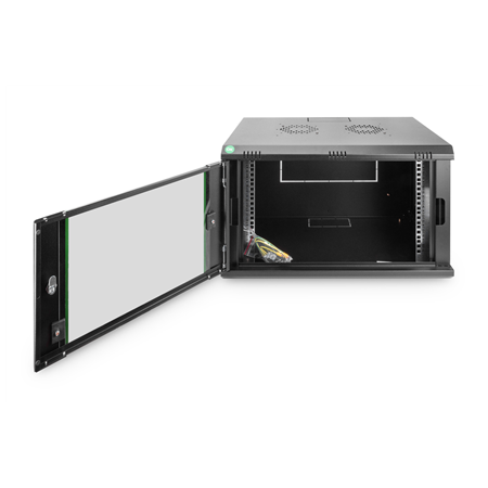 Digitus Wall Mounting Cabinets Dynamic Basic Series | DN-19 07-U-EC-SW | Black | 38.9 x 60 x 45 cm