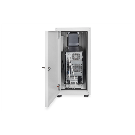 Digitus Computer housing with in-built filter fan and levelling feet | DN-CC 9002 | Light grey