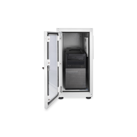 Digitus Computer housing with in-built filter fan and levelling feet | DN-CC 9002 | Light grey