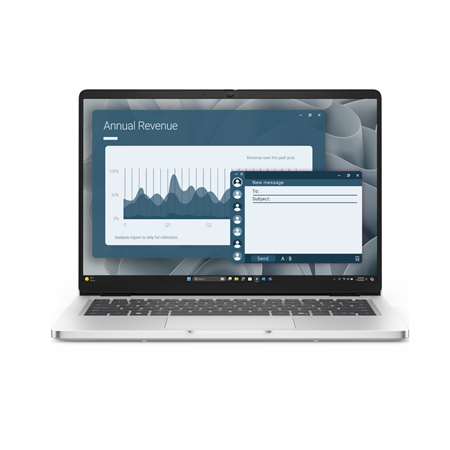 Dell Pro 14 PC14255 | Platinum Silver | 14 " | IPS | FHD+ | 1920 x 1200 pixels | Anti-glare | AMD Ryzen AI 5 PRO | 340 | 16 GB |