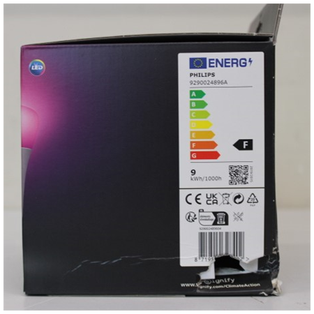 SALE OUT. Philips Hue Hue WCA 6.5W A60 E27, 4pcs pack | E27 | 6.5 W | RGBW 2000-6500K | Bluetooth and Zigbee | DAMAGED PACKAGING