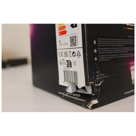 SALE OUT. Philips Hue Hue WCA 6.5W A60 E27, 4pcs pack | E27 | 6.5 W | RGBW 2000-6500K | Bluetooth and Zigbee | DAMAGED PACKAGING