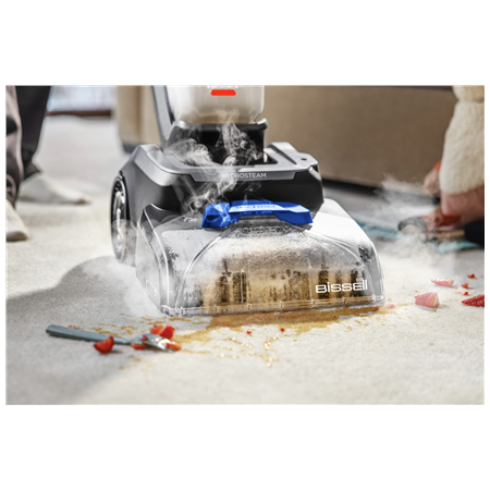 Bissell Carpet Cleaner | PowerWash Hydrosteam | Corded operating | Washing function | 1400 W | Black/Cobalt Blue