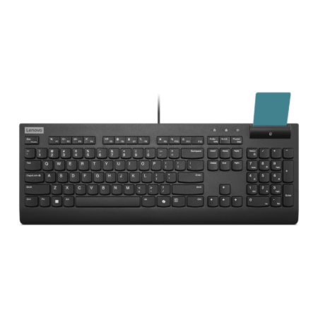 Lenovo Smartcard II | Keyboard | Wired | Estonian | Black | USB-A | Plunger type switch