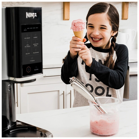 NINJA | Ice Cream Maker | NC300EU | Power 800 W | Capacity 3 x 0.473 L | Black/Grey