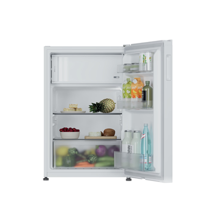 Candy Refrigerator | CNOQ2S58EW | Energy efficiency class E | Free standing | Larder | Height 85 cm | Fridge net capacity 100 L