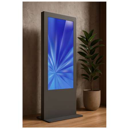 EDBAK Floor stand | IDS09.55 Indoor Public Display Totem | 55 " | Black