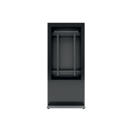 EDBAK Floor stand | IDS10.55 Indoor Public Display Totem with glass front | 55 " | Black