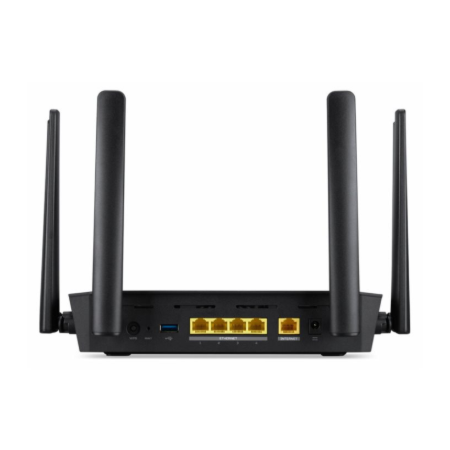 Acer Gaming Router | Connect W6x | 802.11ax | Mesh Support No | MU-MiMO Yes | No mobile broadband