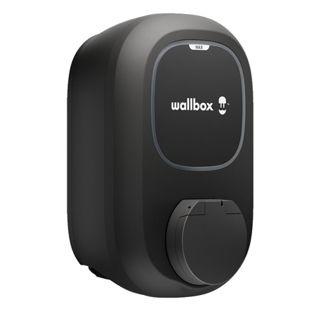 Wallbox Pulsar MAX Socket | 22 kW | Wi-Fi, Bluetooth | Black