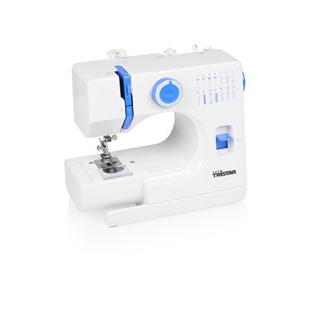 Tristar | Sewing machine | SM-6003 | Number of stitches 14 | Number of buttonholes 1 | White/Blue
