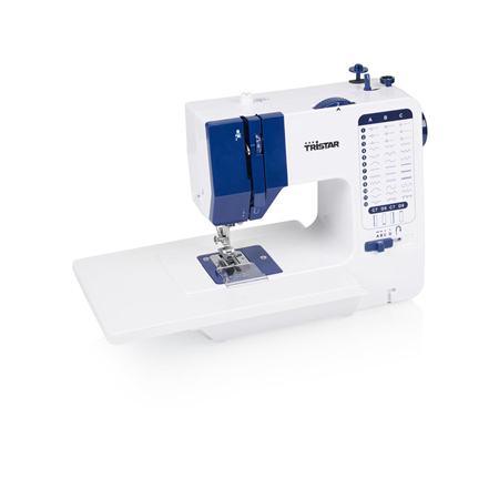Tristar Sewing machine | SM-6005 | Number of stitches 38 | Number of buttonholes 1 | White/Blue
