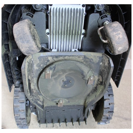 SALE OUT. SALE OUT. Ecovacs | Lawn Mower GOAT O500 Panorama | NO ORIGINAL PACKAGING, USED, DIRTY, SCRATCHED, BENT LID LEG