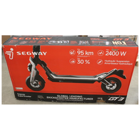 SALE OUT. Ninebot by Segway Superscooter GT3 E | SALE OUT. Segway Superscooter GT3 E | Electric Scooter | Max 2400 W | Up to 25