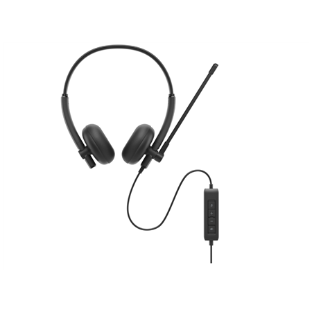 Dell | Headset | WH125 | Built-in microphone | USB Type-A | Black