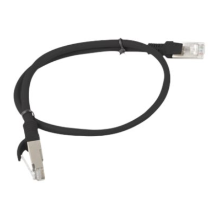 Lanberg | Patchcord CAT.5E UTP | PCU5-10CC-0050-BK | 0.5 m | Black