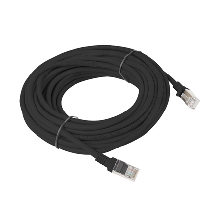 Lanberg | Patchcord CAT.5E UTP | PCU5-10CC-1000-BK | 10 m | Black