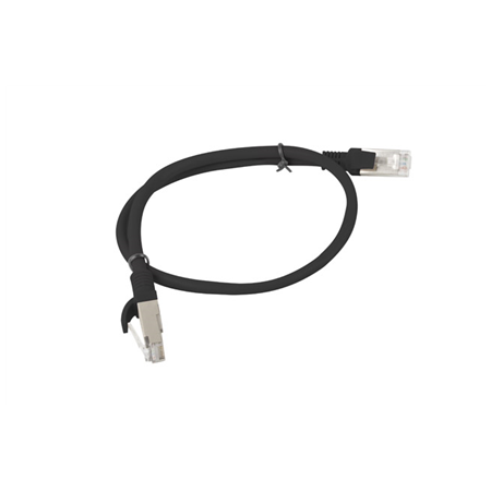 Lanberg | Patchcord CAT.6 UTP | PCU6-10CC-0050-BK | 0.5 m | Black